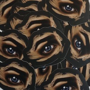 DSC05948 Blue Eyes - Sticker