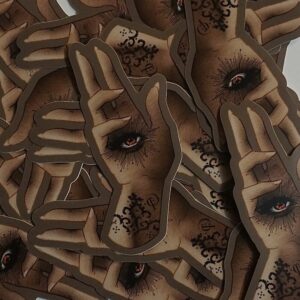 Third Eye - Hand Sticker
