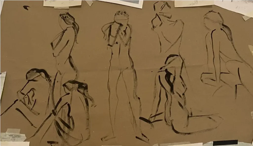 Life Drawing - Woman