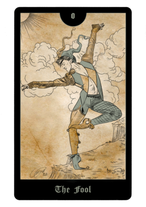 22._The_Fool 31 Days of October Book 2024 - Tarot